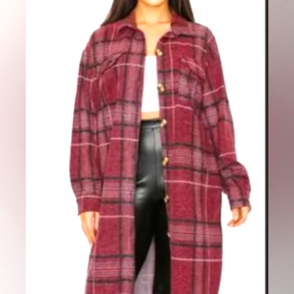 Plaid "Shacket"